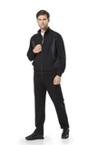 Pierre Cardin 7000 Men's Tracksuit Set Comfort Fit Black