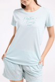 Pierre Cardin Mint Women's Pajama & Short Set