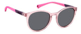 Polaroid Kids PLD 8059/S Grey Sunglasses for Ages 4-6