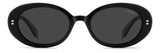 Polaroid Pld 6253/S/X Black Square Women's Sunglasses 52mm