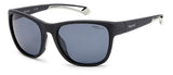Polaroid PLD 7051/S Unisex Rectangular Sunglasses 57mm