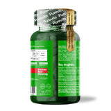 Purevits Korea Red Ginseng 500 mg Vegan Capsules 60 Count
