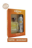 Extory Ocra Men's Fragrance Set: 100ml Eau de Parfum & 150ml Deodorant - Long Lasting Masculine Scent, Perfect Gift Set