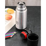 Cooker Stainless Steel Thermos 300ml - Keeps Drinks Hot/Cold for 24 Hours, Double-Walled Insulated Flask