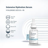The Purest Solutions Hyaluronic Acid Serum - Anti-Aging Moisturizer for Dry Skin Hydration