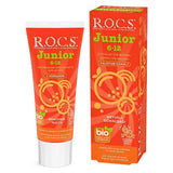 ROCS Junior Toothpaste - Fruity Rainbow Flavor | 60 ml
