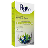 Agiss Sensitive Skin Wax Strips for Body Hair Removal - Gentle, Effective, Natural Ingredients