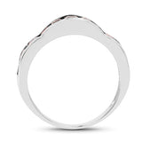 2.25 Carat Genuine Garnet .925 Sterling Silver Ring