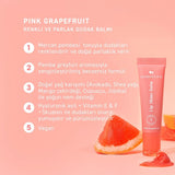 Herbaderm Pink Grapefruit Lip Balm for Shiny Lips 10 ml