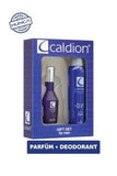 Caldion Men's Fragrance Gift Set: 150ml Deodorant Spray & 50ml Cologne - Long Lasting Masculine Scent & All-Day Odor Protection