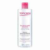 Topicrem Gentle Micellar Water for Face and Eyes - 400ml, Paraben-Free Makeup Remover for Sensitive Skin