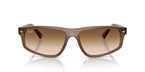 Ray-Ban 0RB2225 664051 Square Men's Sunglasses 57mm