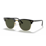 Ray-Ban Clubmaster Classic Black & Green Sunglasses 51mm