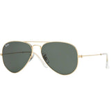 Ray-Ban 0RB3025 Aviator Classic Gold Grey-Green Sunglasses 55mm