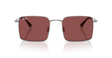 Ray-Ban 0RB3782 Square Gunmetal Men's Sunglasses 53mm