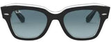 Ray-Ban 2192 Round Sunglasses with Gradient Lenses 47mm
