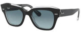 Ray-Ban 2192 Round Sunglasses with Gradient Lenses 47mm