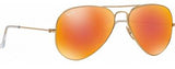 Ray-Ban 3025 Aviator Gold Orange Mirror Sunglasses 58mm