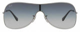 Ray-Ban 3211 003/8G Shield Sunglasses with Grey Metal Frame
