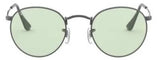 Ray-Ban 3447 004/T1 Round Metal Sunglasses Gunmetal 50mm