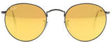 Ray-Ban 3447 029/93 Round Metal Sunglasses with Yellow Mirror 50mm