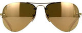 Ray-Ban 3449 001/2Y Aviator Mirror Lens Sunglasses 59mm