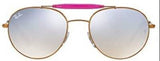 Ray-Ban 3540 198/9U Copper Metal Mirror Sunglasses 55mm