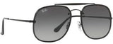 Ray-Ban 3583-N 153/11 Black Metal Aviator Sunglasses 58mm