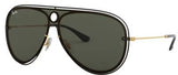 Ray-Ban 3605-N 187/71 Gold Metal Aviator Sunglasses