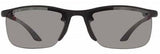 Ray-Ban 4056 601-S/71 Matte Black Wrap Sunglasses 63mm