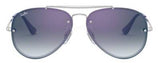 Ray-Ban 9548SN 212/X0 Gray Metal Sunglasses 54mm