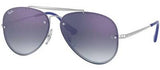 Ray-Ban 9548SN 212/X0 Gray Metal Sunglasses 54mm