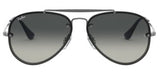 Ray-Ban 9548Sn 200/11 Gray Metal Frame Sunglasses, 54mm