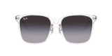 Ray-Ban 0RB2206D Blue Gradient Square Sunglasses 57mm