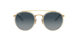 Ray-Ban 0RB3647N Round Double Bridge Sunglasses 51mm