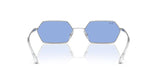 Ray-Ban 0RB3728 003/8055 Metal Frame Blue Lens Sunglasses 55mm