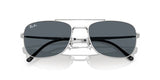 Ray-Ban 0RB3755 003/R559 Men's Metal Sunglasses Blue Lens 59mm
