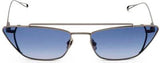 Retro Wild XIII Col 03 Gunmetal Sunglasses, 64mm
