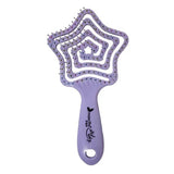 Nascita Pro Star-Shaped Hair Brush - Ergonomic Detangling Brush for Curly Hair, Anti-Static Hair Care Tool