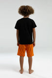 Rolly Polly Rp3539-2 Boys Bermuda Set in Black