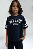 Rolly Polly Teen Boys Navy Bermuda Set with Breathable Fabric