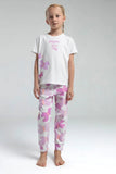 Roly Poly Rp3597-G Teen Girls Pajama Set in White