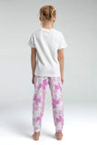 Roly Poly Rp3597-G Teen Girls Pajama Set in White