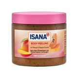 Isana Mango & Papaya Exfoliating Body Scrub for Smooth Skin 175 ml