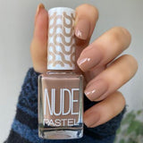 Pastel Nude Nail Polish 757 - Vegan & Cruelty-Free Nude Shade