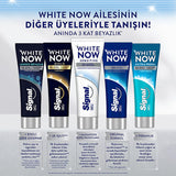 Signal White Now Sensitive Toothpaste for Sensitive Teeth - Instant Whitening & Sensitivity Relief - 2.54 fl oz