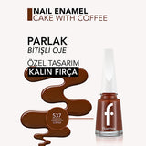 Flormar Long-Lasting Nail Enamel with Magnesium, Calcium & Sulfur - Vibrant Colors, Nourishing Nail Care