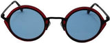 Sauren Candy Sunglasses with Blue Lenses 46-27
