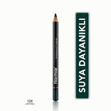 Flormar Waterproof Mat Eyeliner - Long-Lasting, Intense Pigment, Smudge-Proof - Flormar Waterproof Eyeliner