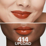 Shiseido Technosatin Gel Lipstick 414 Upload Satin Finish